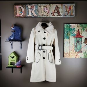 Soia & Kyo wool trench coat size small